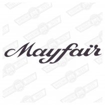 DECAL-BODYSIDE LH-'MAYFAIR'-NIMBUS GREY