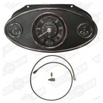 OVAL DASH PACKAGE-ANALOGUE INSTRUMENTS BLACK FACE MPH