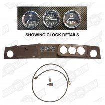 DASH PACKAGE-CARBON FIBRE 3+3 BLACK VOLT,CLOCK,OIL RHD