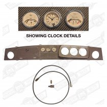 DASH PACKAGE-CARBON FIBRE 3+3 MAGNOLIA VOLT,CLOCK,OIL RHD