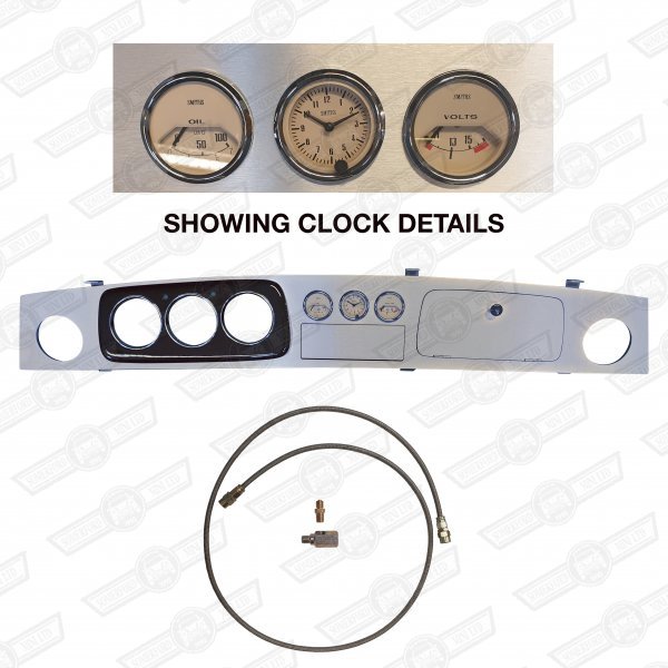 DASH PACKAGE-ALLOY 3+3 MAGNOLIA VOLT,CLOCK,OIL LHD