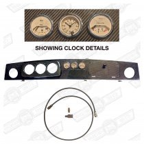 DASH PACKAGE-CARBON FIBRE 3+3 MAGNOLIA VOLT,CLOCK,OIL LHD