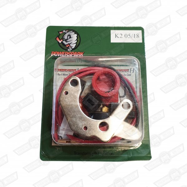 POWERSPARK ELECTRONIC IGNITION KIT- LUCAS 25D NEG. EARTH