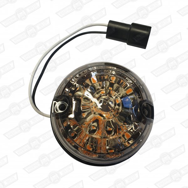 INDICATOR UNIT-FRONT,SMOKED LENS, LED BULB.use with S6081LED