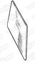 GLASS-SLIDING 1/4 LIGHT-REAR-CLEAR-TRAV.& ESTATE