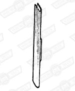 FINGER PULL-SLIDING GLASS-REAR RH-TRAV.-'60-'73