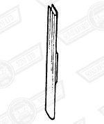 FINGER PULL-SLIDING GLASS-REAR RH-TRAV.-'60-'73