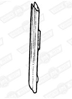 FINGER PULL-SLIDING GLASS-FRONT-LH-TRAV.-'60-'73