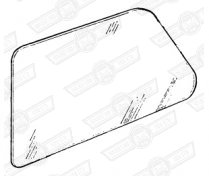 GLASS-REAR 1/4 LIGHT-CLEAR-OPENING-'59-'69