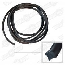 FILLER STRIP-FRONT( & REAR) WINDSCREEN-BLACK