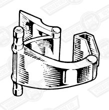 CATCH ASSY.-REAR 1/4 LIGHT-LH-'59-'66