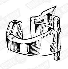 CATCH ASSY.-REAR 1/4 LIGHT-RH-'59-'66