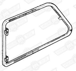 FRAME-1/4 LIGHT-RH-'66-'69