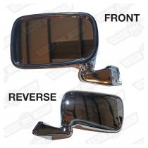 MIRROR-DOOR-CHROMED PLASTIC-LH-1980 ON