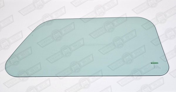 GLASS-REAR 1/4 LIGHT-GREEN TINTED-FIXED-'69 ON