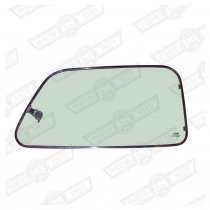 QUARTER LIGHT ASSEMBLY-GREEN TINTED-RH