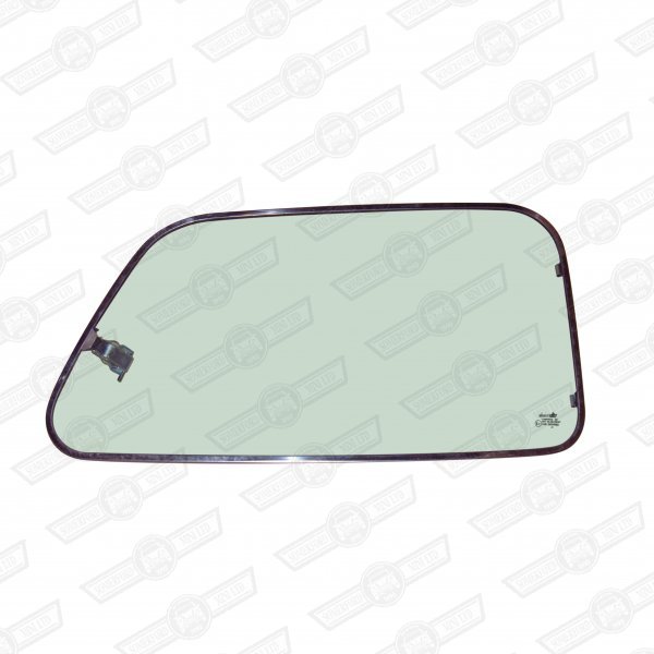 QUARTER LIGHT ASSEMBLY-GREEN TINTED-RH