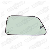 QUARTER LIGHT ASSEMBLY-GREEN TINTED-LH