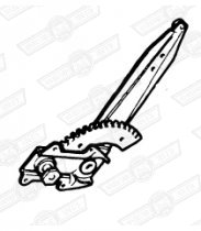 REGULATOR-GLASS-RH-ROVER CABRIOLET