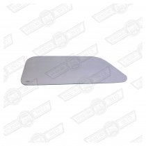 GLASS-REAR 1/4 LIGHT-CLEAR-FIXED-'69 ON