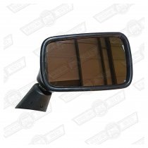 DOOR MIRROR-BLACK-PLASTIC-R/H