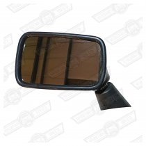 DOOR MIRROR-BLACK-PLASTIC-L/H