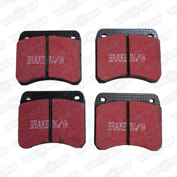 BRAKE PAD SET-EBC BLACK STUFF,998 COOPER 7 '' DISC
