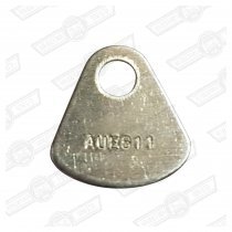 STAMPED HS CARBURETTER TAG. State number when ordering
