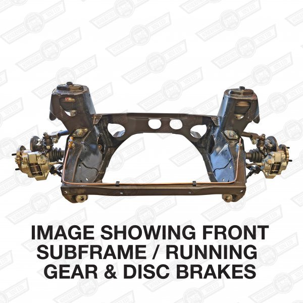 FRONT SUBFRAME & RUNNING GEAR-'76-'96 7.5'' DISC BRAKES