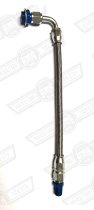 OIL PIPE-BRAIDED-LATE BLOCK(11/16) TO EARLY FILTER (1/4 NPT)