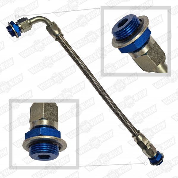 OIL PIPE-BRAIDED-EARLY BLOCK(5/8) TO LATE FILTER (SPI 11/16)