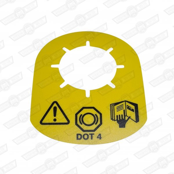TAG- DOT 4 BRAKE FLUID- INTEGRAL MASTER CYLINDERS