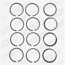 RING SET (CHROME TOP)-FOR ORIGINAL 3 RING PISTONS 1275cc '90 ON +020