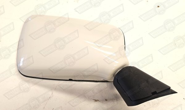 DOOR MIRROR-PLASTIC-RH-COLOUR CODED WHITE DIAMOND