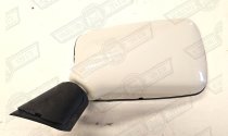 DOOR MIRROR-PLASTIC-LH-COLOUR CODED WHITE DIAMOND