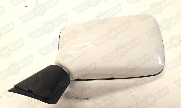 DOOR MIRROR-PLASTIC-LH-COLOUR CODED WHITE DIAMOND