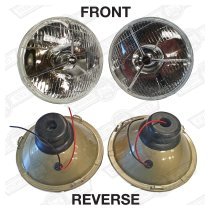 HEADLAMP-PAIR LUCAS 700 REPLICA. RH DRIVE