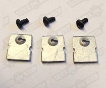 CLIP SET-HEADLAMP TO INNER BEZEL. PLASTIC BOWLS ONLY