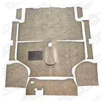 CARPET SET-MK1 & 2 SALOON ORIGINAL SPEC. VELTONE- LIGHT GREY