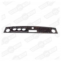DASH-WALNUT MPI REPLACEMENT 3 + 1 AUX. GAUGE CHROME BEZELS LHD