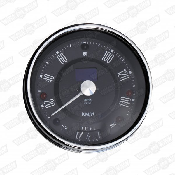 SMITHS SPEEDO 140KPH BLACK FACE MK2/3. electronic/programmab