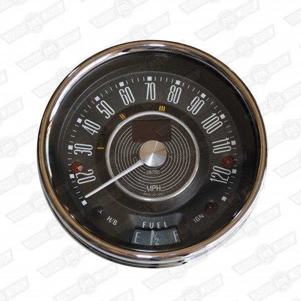 SMITHS SPEEDO 120 MPH BLACK FACE MK1 electronic/programmable