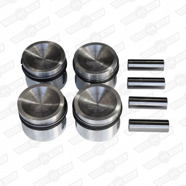 PISTON SET- POWERMAX 73.5mm 9cc DISH. 1380 ENGINES