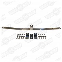 LAMP BAR-STAINLESS, WORKS STYLE ACCEPTS 4 LAMPS