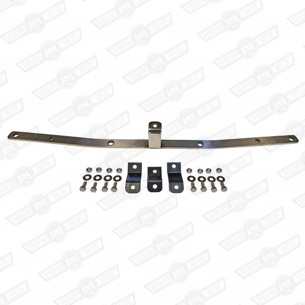 LAMP BAR-STAINLESS, WORKS STYLE ACCEPTS 4 LAMPS