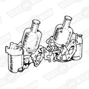 CARBURETTER-HS2-PAIR-1071 COOPER S-'63-'64