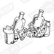 CARBURETTER-HS2-PAIR-1071 COOPER S-'63-'64
