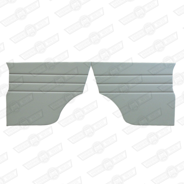 REAR 1/4 LINERS-PAIR-LIGHT STONE BEIGE-1997 ON