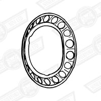 RIM EMBELLISHER-WITH HOLES-850 & 998 SALOON-'69-'75