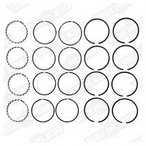 RING SET-REPLACEMENT 3 RING PISTONS 1275cc +020''